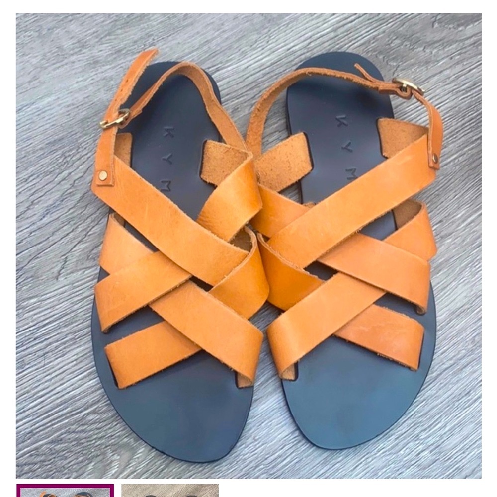 Kyma sandals. Genuine leather. Made in Greece.
